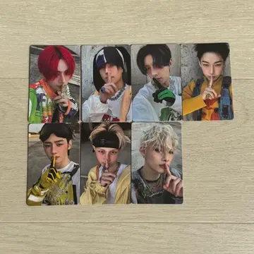 K-POP 멤버 포토 카드 7장 세트