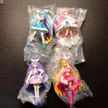 히로가루 스카이! 프리큐어 큐티 피규어 (4체 세트)