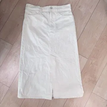 COS 화이트 타이트 스커트 EUR 34