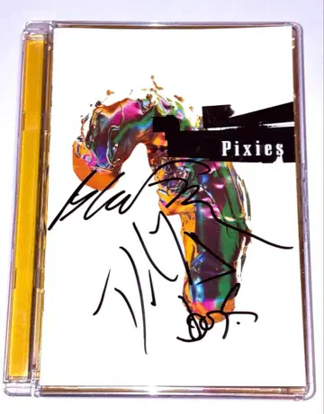 Pixies 피크시즈 친필 사인 DVD