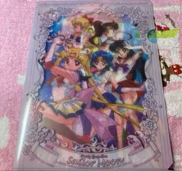 클리어 파일 세일러문 20th 태양계 5인 전사 ver