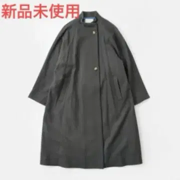 루미노아 노카라 래글런 로얄 지롱 멜톤 코트 차콜