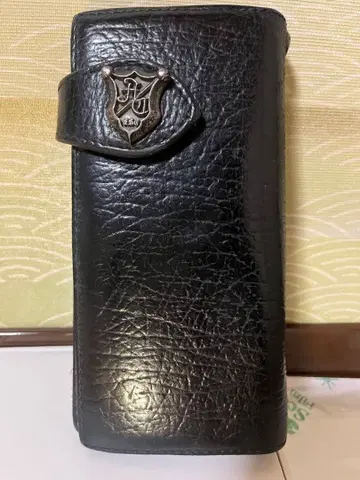 아르테미스 클래식 블랙 가죽 장지갑