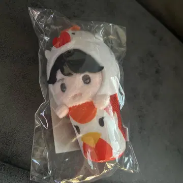 로손 나리키리! 카라아게쿤 봉제 인형 키체인 (오모리 모토키)