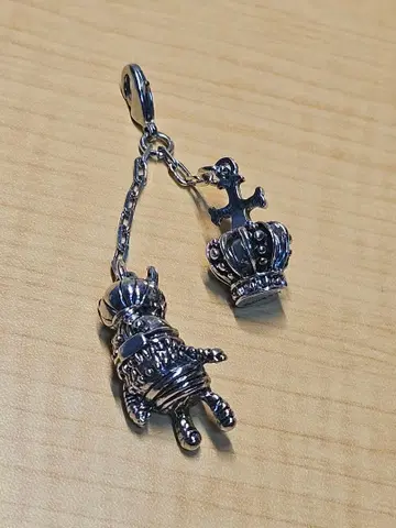 원피스 컬렉션 참 곰과 왕관 키링