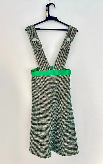 [ PHOTON bystar blinc ] 레트로 미디 기장 점퍼 원피스