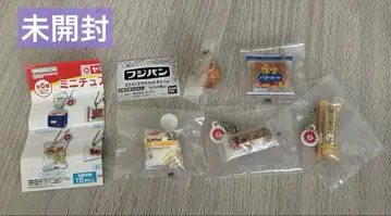 [ 미개봉 ] 빵 식품 가챠 미니어처 5개 세트 야마자키 후지빵