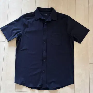 [ 새상품 ] myday 마이디 네이비 반팔 셔츠 포켓 부착