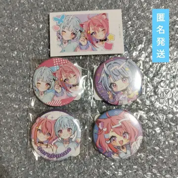 파루 x 네네 복권 애니메이트 폴라로이드풍 카드 캔 배지