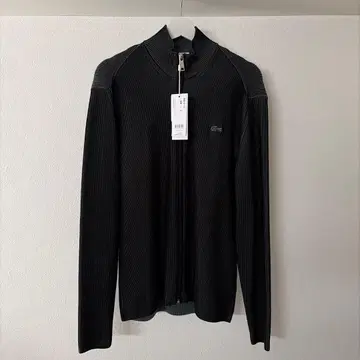 [ 새상품 ] LACOSTE 라코스테 리브 니트 트랙 자켓