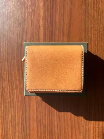 [ 소가죽 ] 도치기 가죽 접이식 지갑