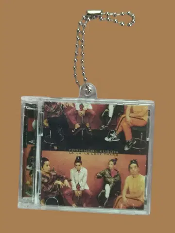 쿠보다 토시노부 미니어처 CD 키링