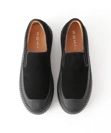 MOHI 스웨이드 볼륨 밑창 슬립온