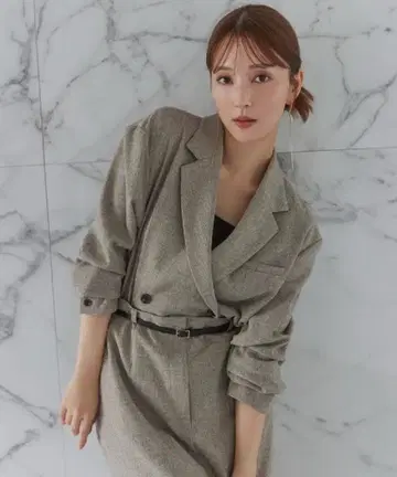 snidel 자켓 셔츠