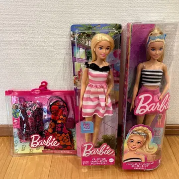 바비 65 인형 2체와 드레스 세트