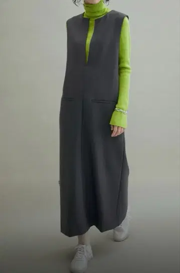 ADAM ET ROPE' 살로펫 스커트 그레이 / FREE