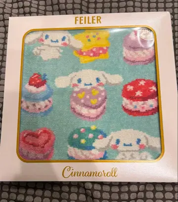 [ 새상품 ] 페이 FEILER 산리오 시나모롤 손수건 타월