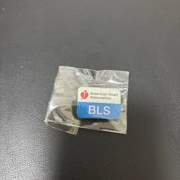 American Heart Association BLS 핀 배지