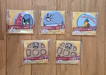 톰과 제리 해피 복권 F상 캔 컬렉션 캔뱃지 5개 세트