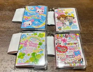 헤이세이 레트로 팬시 시크릿 미니북 쿠리아 4세트