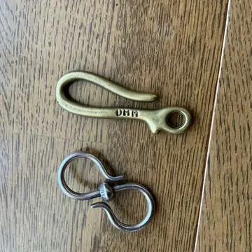 플랫 헤드 디저트 힐즈 마켓 지갑 후크 2개 세트