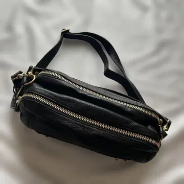 비올라돌로 2way 가죽 백 블랙