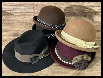 NS8 G2 엑시즈팜 & 티티 울 햇 모자 5세트