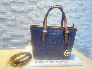 MICHAEL KORS 브라운 핸드백