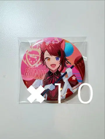 스토푸리 리이누 캔뱃지 깃발 들고 있음