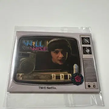 기묘한 이야기 캔뱃지 TV 윌