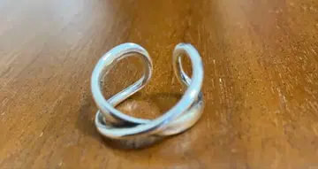 하자품 Philippe Audibert 이어커프 반지 실버