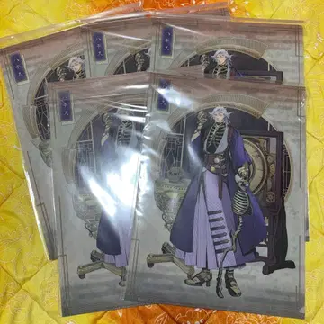 종말의 발키리 하데스 신규 일러스트 A4 클리어 파일 5장 세트