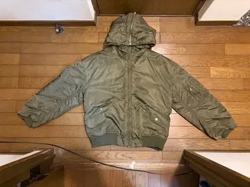 EMODA 후드 부착 올리브 N-2B 자켓