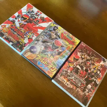 슈퍼전대 히어로 DVD 3개 세트