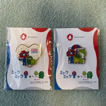 EXPO2025 미야쿠미야쿠 모리조 키코로 핀 배지