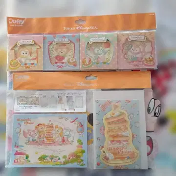 더피앤프렌즈 원더풀 키친 메모 & 엽서 세트