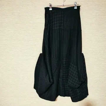 Y2K 헤이세이 레트로 비대칭 모드 스타일 고딕 롱 스커트 당시 제품