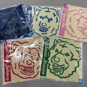 제일복권 MAN WITH A MISSION J상 핸드 타월 5장 세트