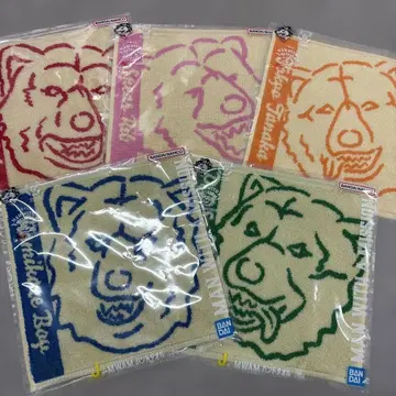 제일복권 MAN WITH A MISSION J상 핸드 타월 5장 세트