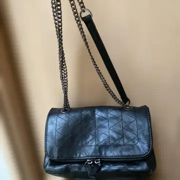 ZARA 자라 숄더백 블랙