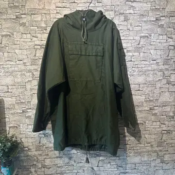 [ 70s 벨기에군 ] 실물 케미컬 프로텍티브 후드티 L 탄 제거됨