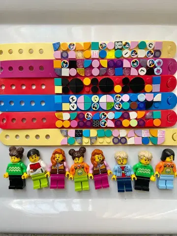 LEGO 도츠 팔찌 미니피규어 세트 레고