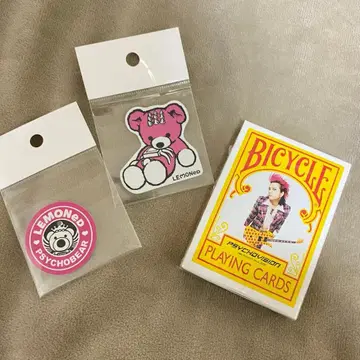 새상품 hide PSYCHOVISION museum 카드놀이 덤 씰 포함
