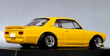 1/64 스카이라인 개조 하코스카 2Dr 섀도우 휠 알루미늄제 딥림