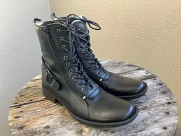 호킨스 GT5440 사이즈 8 집업 부츠 바이크용