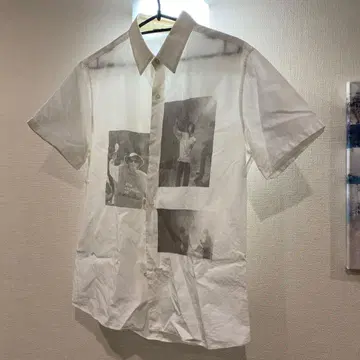 LAD MUSICIAN 반팔 프린트 셔츠