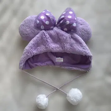 디즈니 리조트 미니 팬캡 보라색 퍼플 모자