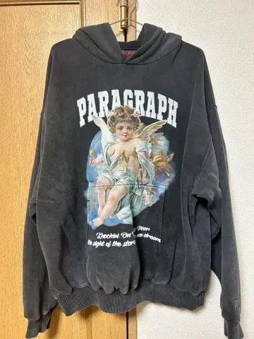 [ paragraph/패러그래프 ] 엔젤 풀오버 후드티