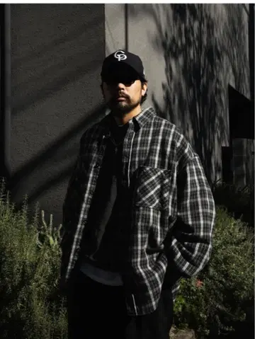COOTIE Heavy Flannel Check L/S Shirt