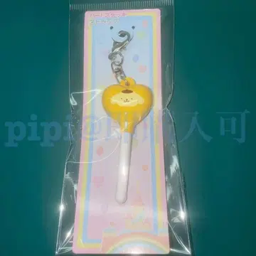 푸딩 하트 지팡이 스트랩 퓨로 산리오